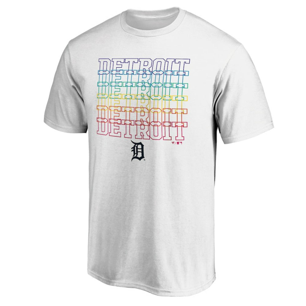 Detroit Tigers City Pride T-Shirt - White - MLB Online