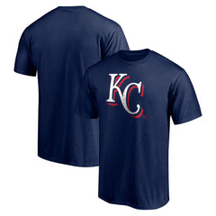 Kansas City Royals Red White and Team T-Shirt - Navy - MLB Lifestyle
