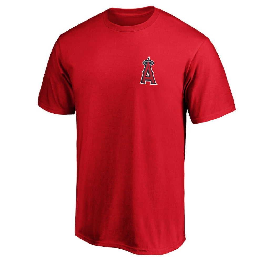 Los Angeles Angels Number One Dad T-Shirt - Red - MLB Sale