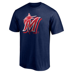 Miami Marlins Red White and Team T-Shirt - Navy - MLB Sale
