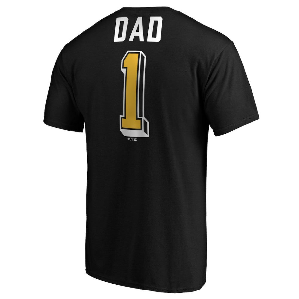 Pittsburgh Pirates Number One Dad T-Shirt - Black - MLB on Sale