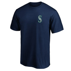 Seattle Mariners Number One Dad T-Shirt - Navy - MLB Sale
