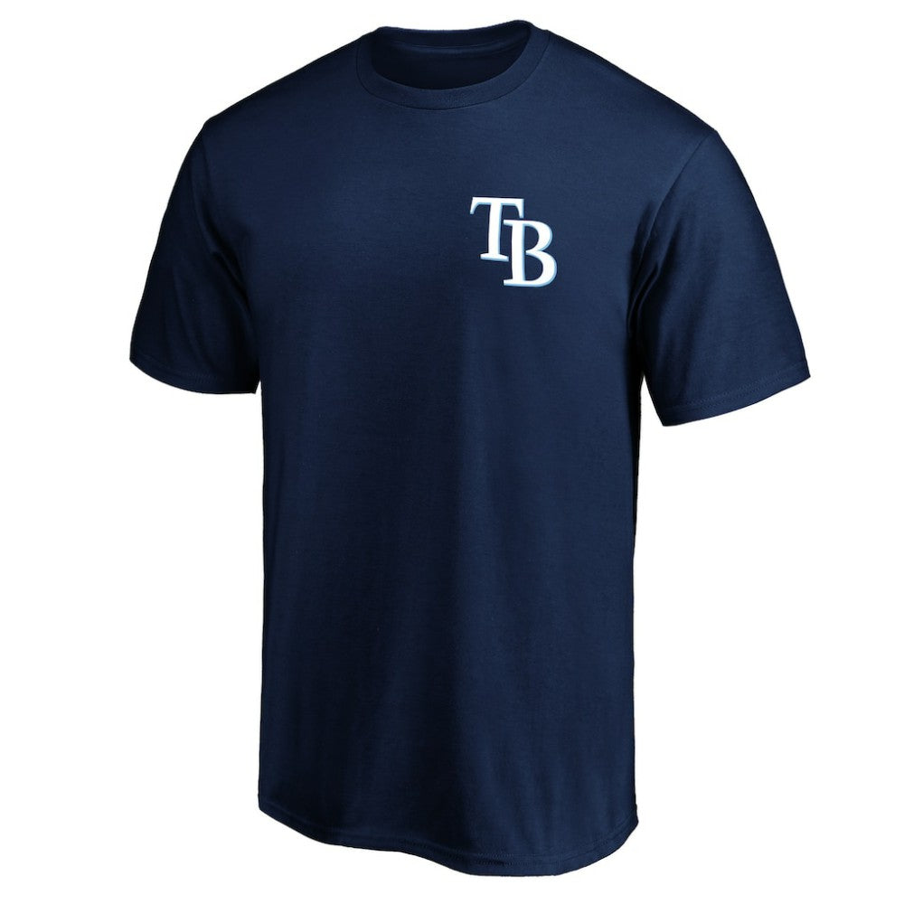 Tampa Bay Rays Number One Dad T-Shirt - Navy - MLB Discount
