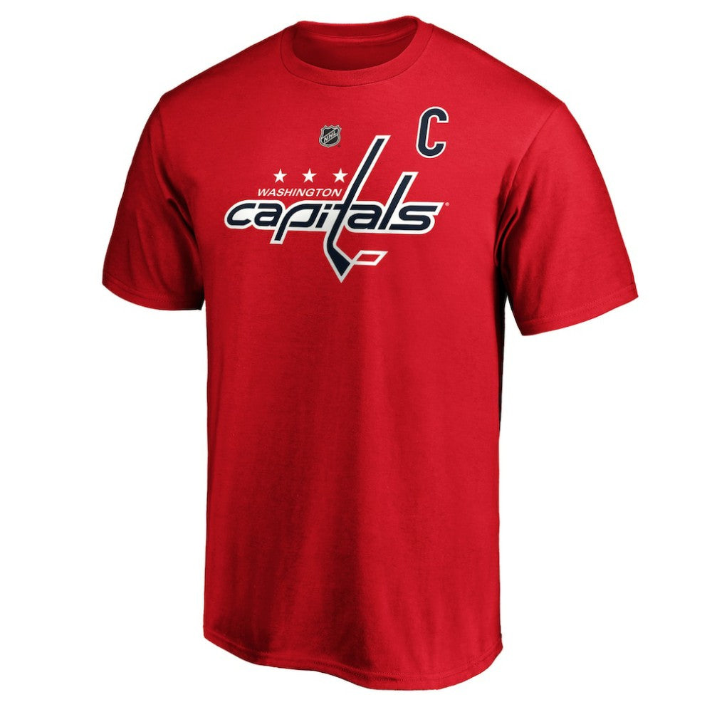 Alexander Ovechkin Washington Capitals Fanatics Big & Tall Captain Patch Name & Number T-Shirt - Red - NHL 4218048