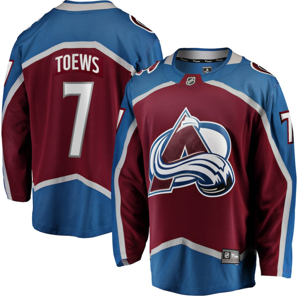 Devon Toews Colorado Avalanche Fanatics Home Breakaway Player Jersey - Burgundy - NHL 4222736