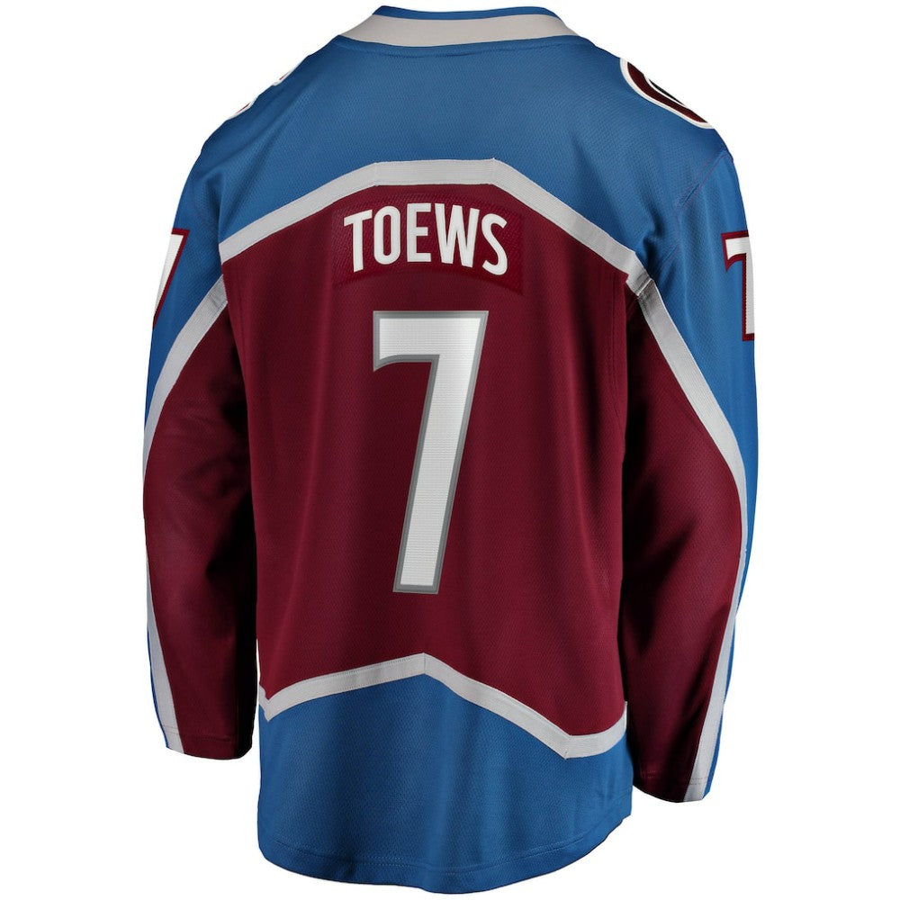 Devon Toews Colorado Avalanche Fanatics Home Breakaway Player Jersey - Burgundy - NHL 4222736