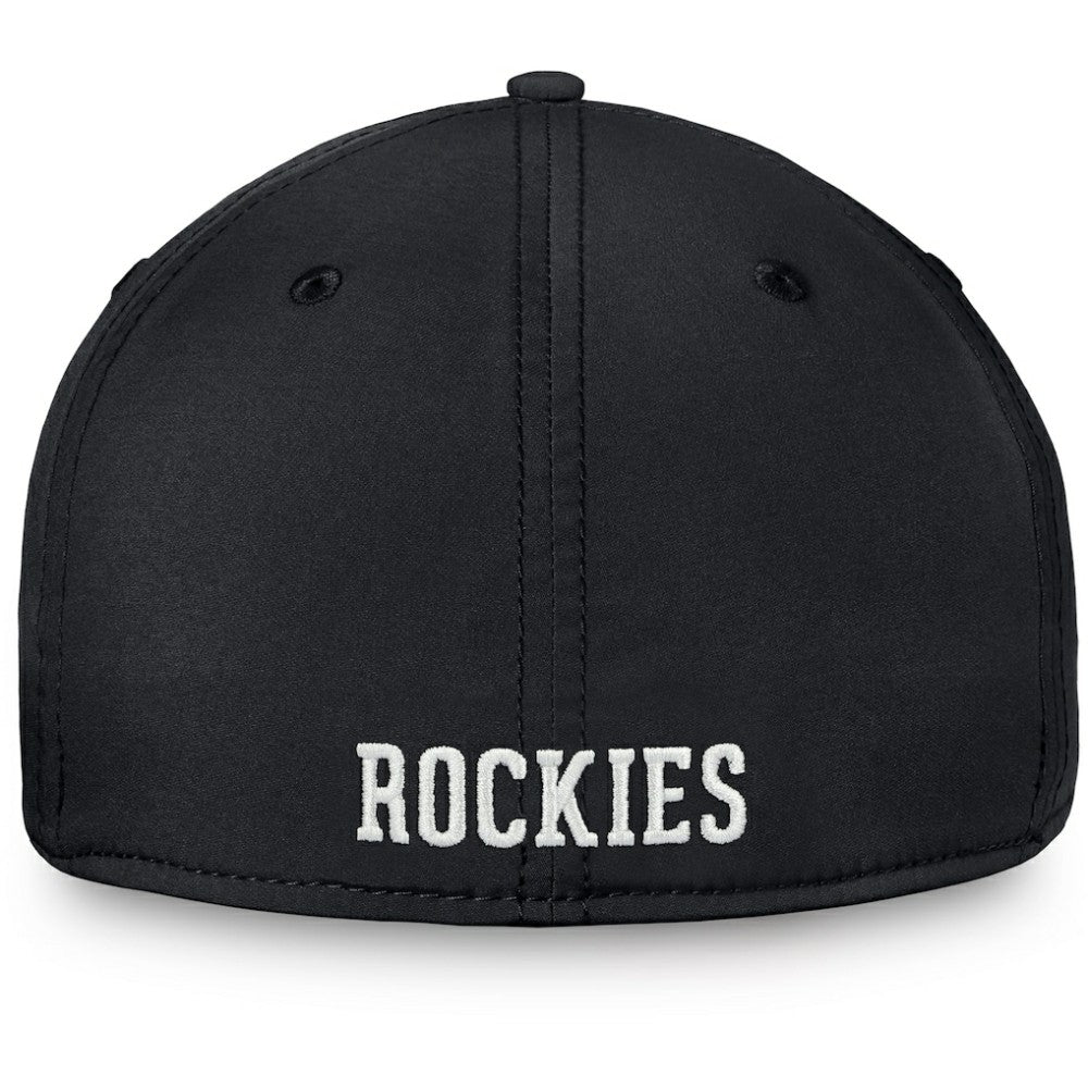 Colorado Rockies Fanatics Core Flex Hat - Black/Purple - Fanatics Online
