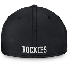 Colorado Rockies Fanatics Core Flex Hat - Black/Purple - Fanatics Online