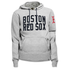 Boston Red Sox '47 Gamebreak Cross Check Pullover Hoodie - Gray - 47 brand Discount