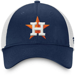 Houston Astros Fanatics Team Core Unstructured Trucker Adjustable Hat - Navy/White - Fanatics Discount