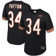 Mitchell & Ness Walter Payton Chicago Bears Retired Player Name & Number Mesh Top Black