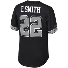 Mitchell & Ness Emmitt Smith Dallas Cowboys Retired Player Name & Number Mesh Top Black