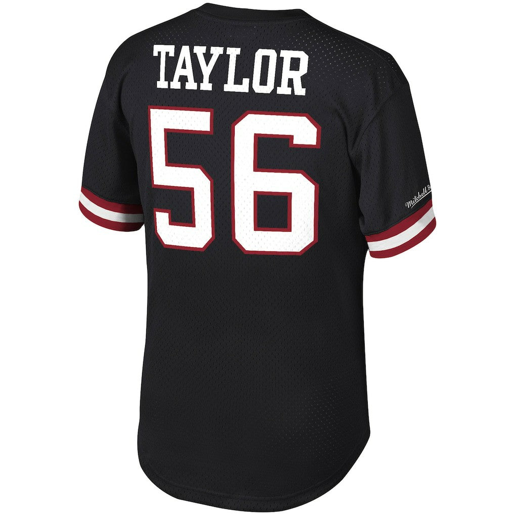 Mitchell & Ness Lawrence Taylor New York Giants Retired Player Name & Number Mesh Top Black