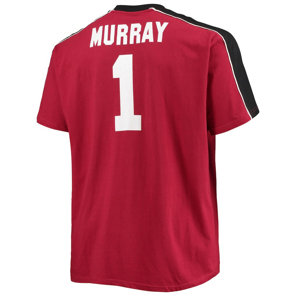 Fanatics Kyler Murray Arizona Cardinals Big & Tall Sleeve Panel Player Name & Number T-Shirt Cardinal