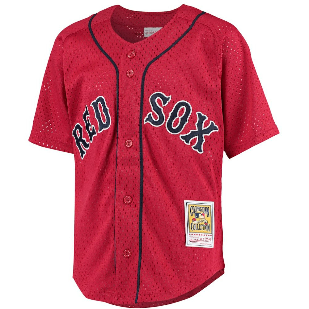 David Ortiz Boston Red Sox Mitchell & Ness Youth Cooperstown Collection Batting Practice Jersey - Red - Mitchell & Ness on Sale