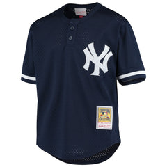 Derek Jeter New York Yankees Mitchell & Ness Youth Cooperstown Collection Mesh Batting Practice Jersey - Navy - Mitchell & Ness Discount