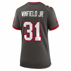 Nike Antoine Winfield Jr. Tampa Bay Buccaneers Women's Game Jersey Pewter