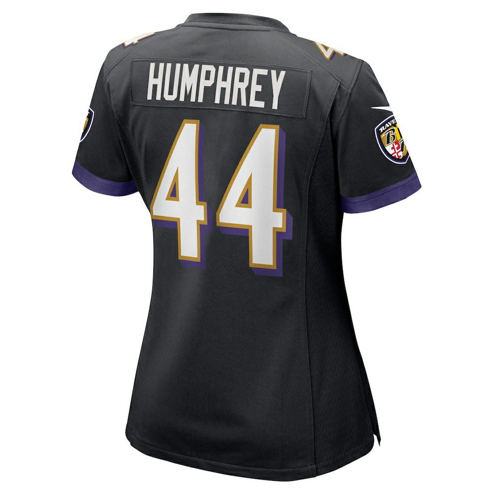 Nike Marlon Humphrey Baltimore Ravens Women's Game Jersey Black