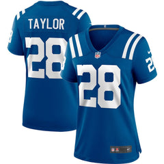 Nike Jonathan Taylor Indianapolis Colts Women's Player Game Jersey Royal
