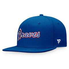 Atlanta Braves Fanatics Cooperstown Collection Fitted Hat - Royal - Fanatics Lifestyle