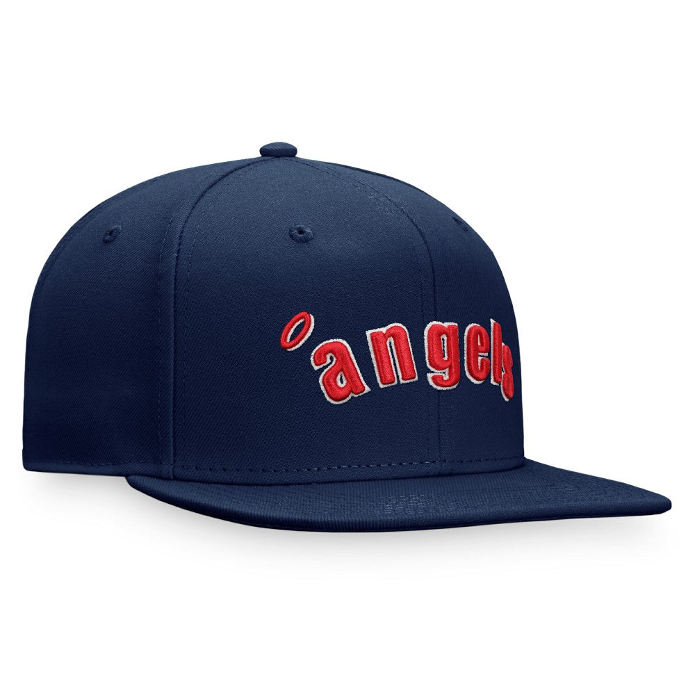 California Angels Fanatics Cooperstown Collection Fitted Hat - Navy - Fanatics Discount