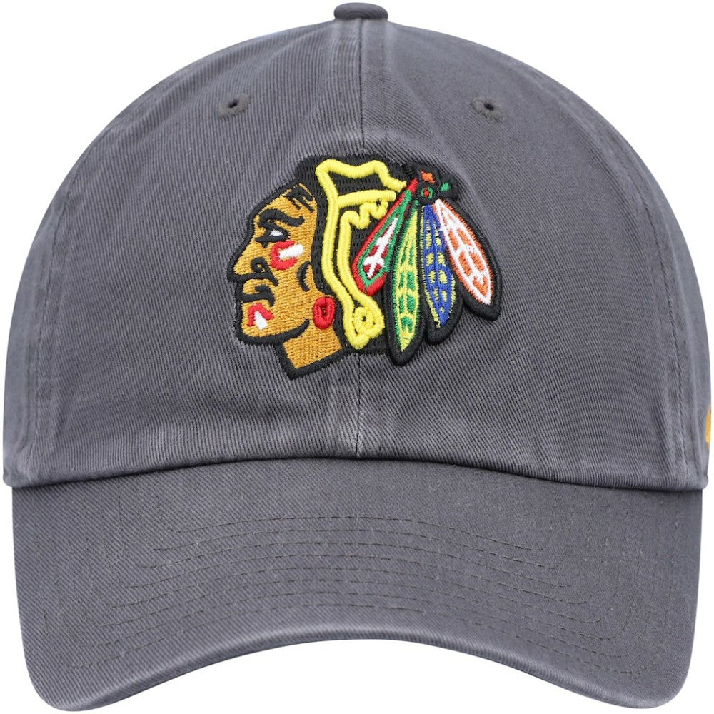 Chicago Blackhawks '47 Clean Up Adjustable Hat - Charcoal - NHL 4236811