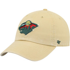 Minnesota Wild '47 Clean Up Adjustable Hat - Gold - NHL 4236838