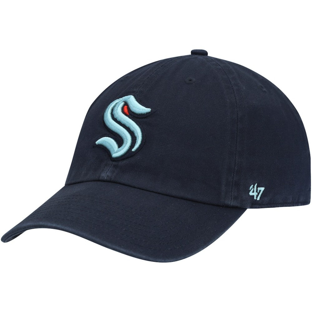 Seattle Kraken '47 Clean Up Adjustable Hat - Deep Sea Blue - NHL 4236842
