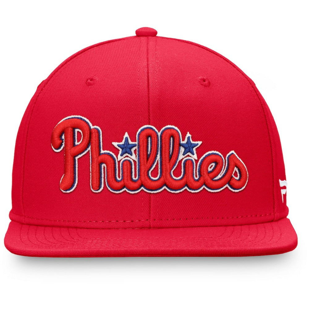 Philadelphia Phillies Fanatics Team Core Fitted Hat - Red - Fanatics Lifestyle