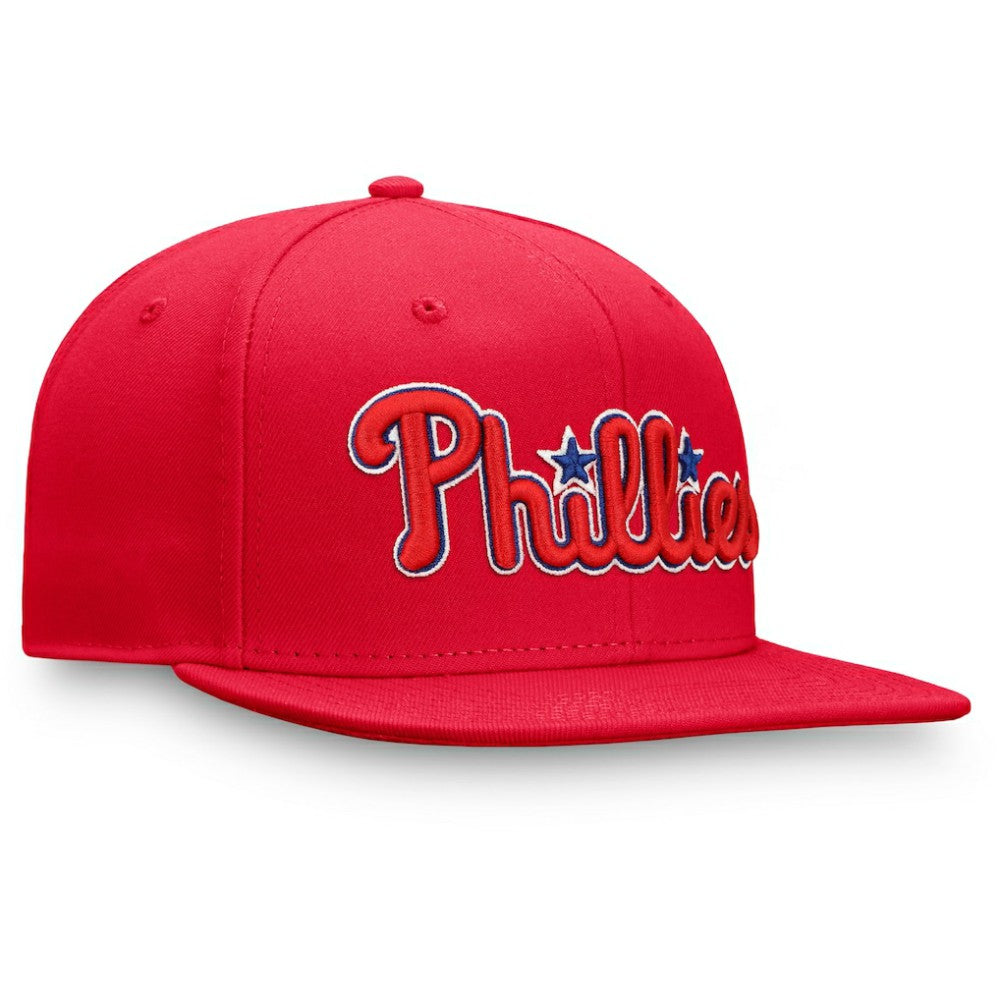 Philadelphia Phillies Fanatics Team Core Fitted Hat - Red - Fanatics Lifestyle