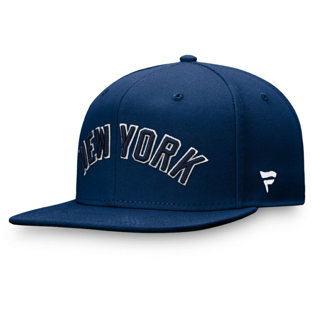 New York Yankees Fanatics Team Core Fitted Hat - Navy - Fanatics Discount