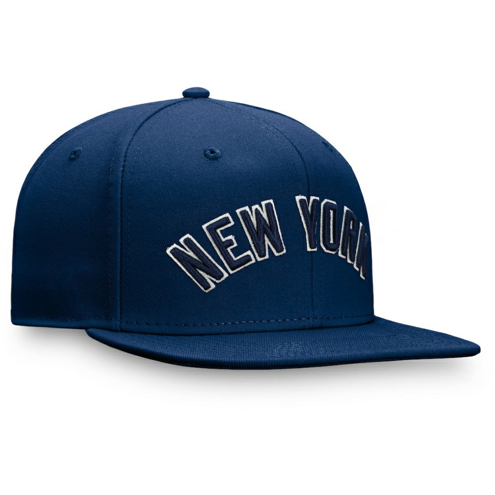 New York Yankees Fanatics Team Core Fitted Hat - Navy - Fanatics Discount