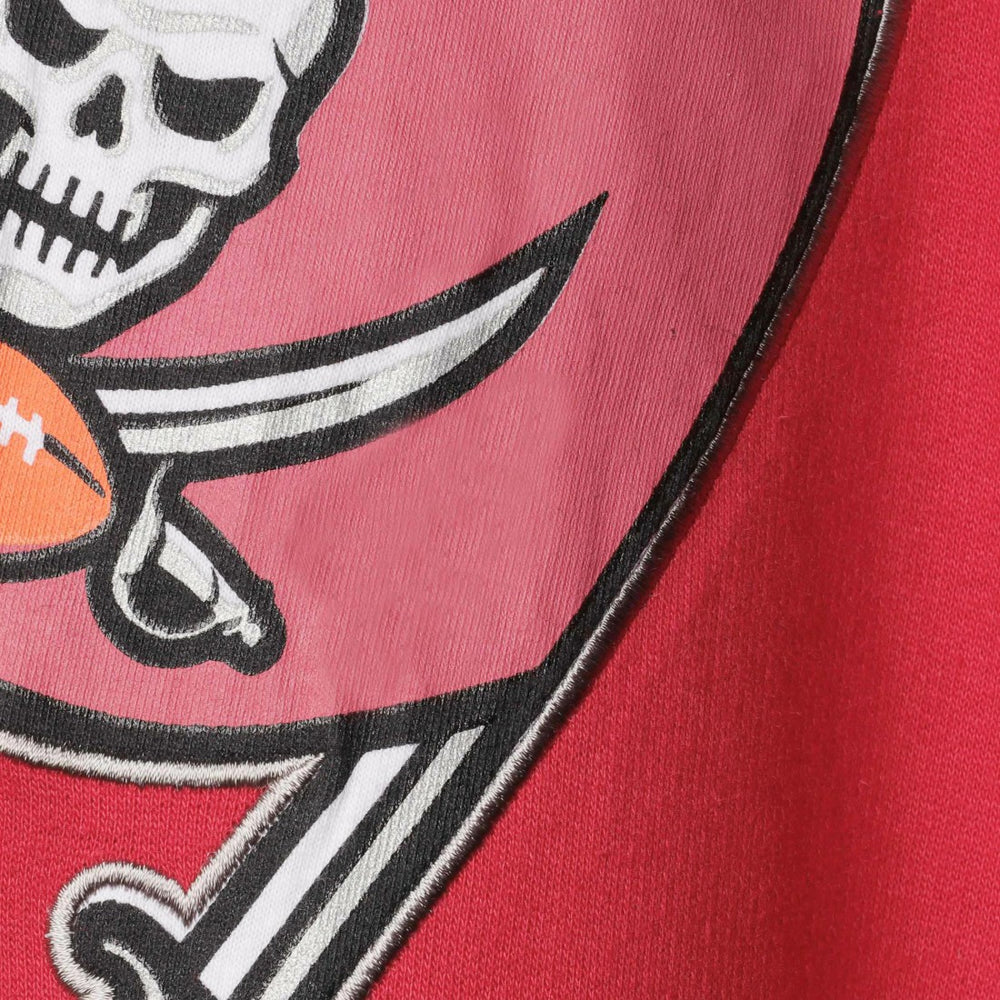 Fanatics Tampa Bay Buccaneers Big & Tall Block Party Pullover Hoodie Red/Pewter