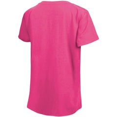 Kansas City Royals New Era Girls Youth Jersey Stars V-Neck T-Shirt - Pink - New Era Online