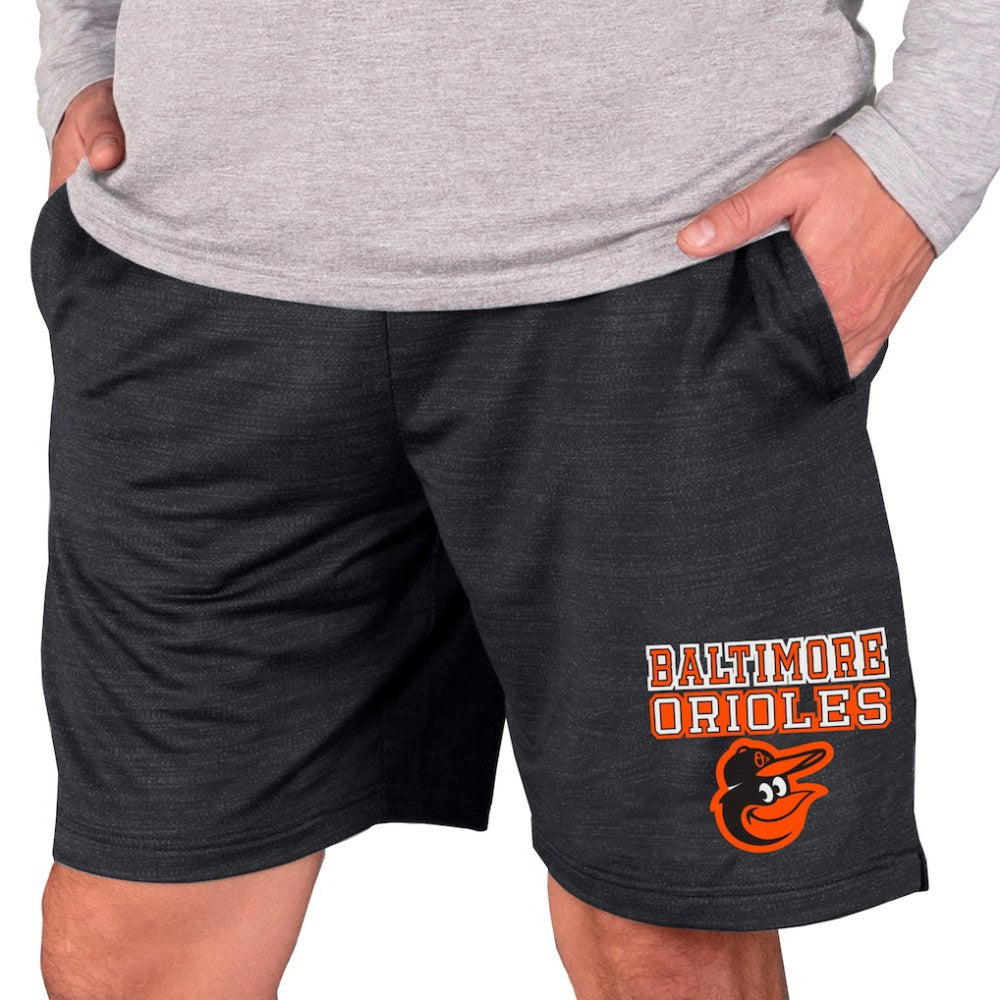 Baltimore Orioles Concepts Sport Bullseye Knit Jam Shorts - Charcoal - MLB Sale