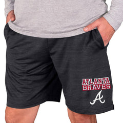 Atlanta Braves Concepts Sport Bullseye Knit Jam Shorts - Charcoal - MLB Online