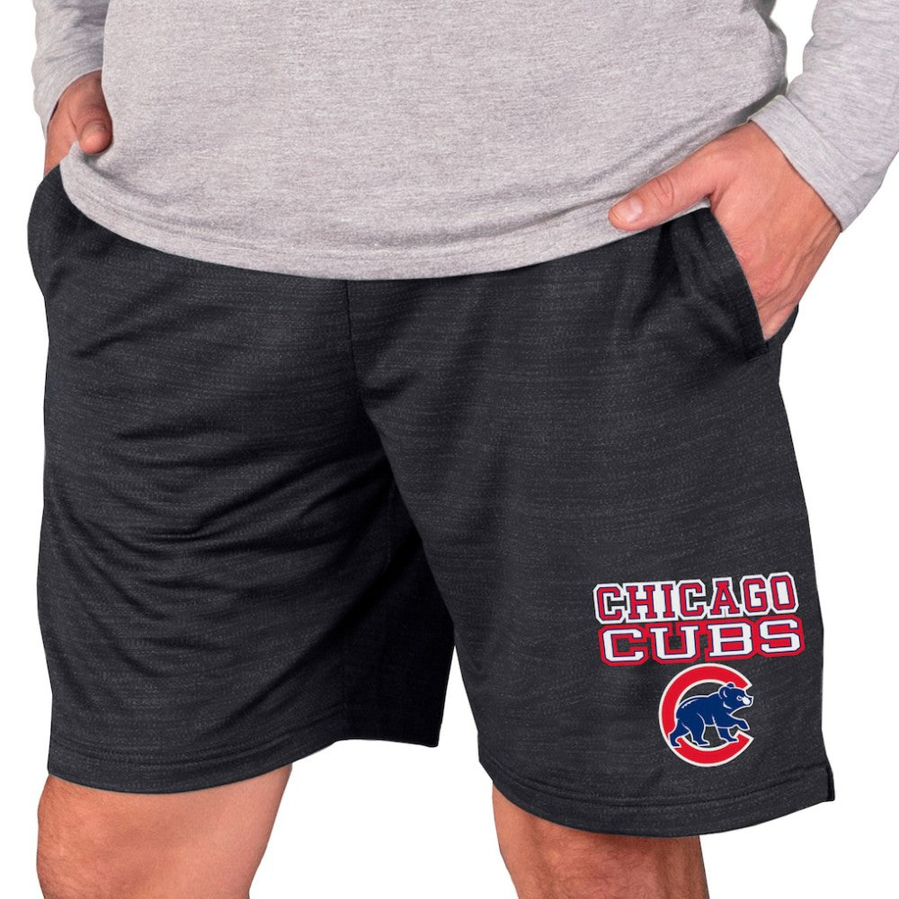 Chicago Cubs Concepts Sport Bullseye Knit Jam Shorts - Charcoal - MLB on Sale