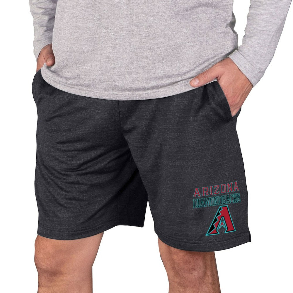 Arizona Diamondbacks Concepts Sport Bullseye Knit Jam Shorts - Charcoal - MLB Discount