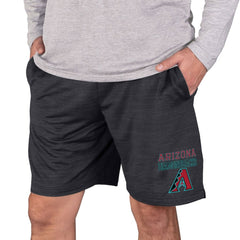 Arizona Diamondbacks Concepts Sport Bullseye Knit Jam Shorts - Charcoal - MLB Discount