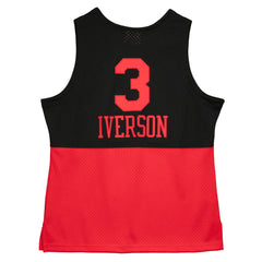 Allen Iverson Philadelphia 76ers 2003/04 Hardwood Classics Reload 2.0 Swingman Jersey Black | Mitchell & Ness for sale