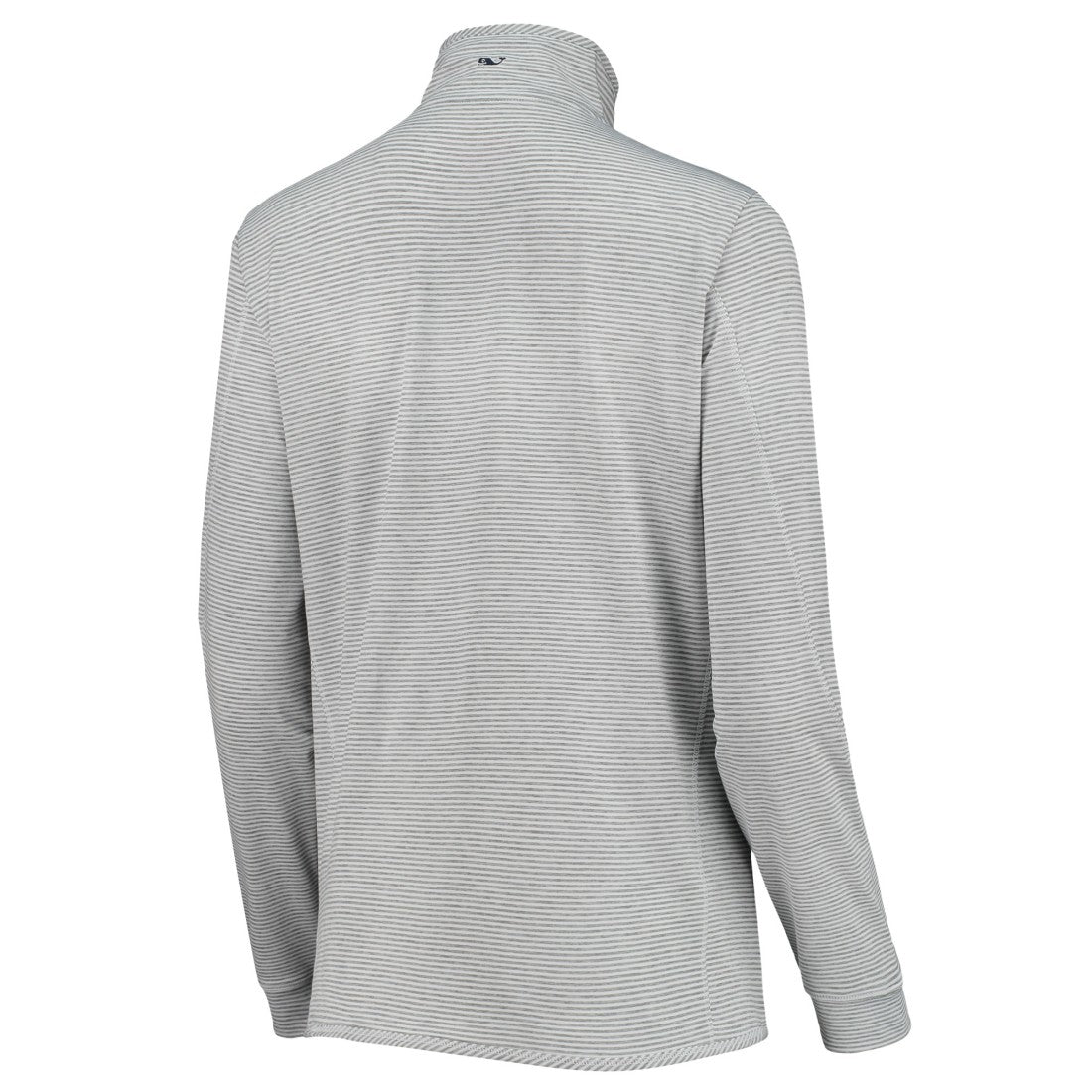 Tampa Bay Buccaneers Vineyard Vines Women's Sankaty Shep Half-Zip Pullover Top Heather Gray