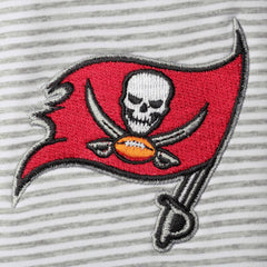 Tampa Bay Buccaneers Vineyard Vines Women's Sankaty Shep Half-Zip Pullover Top Heather Gray