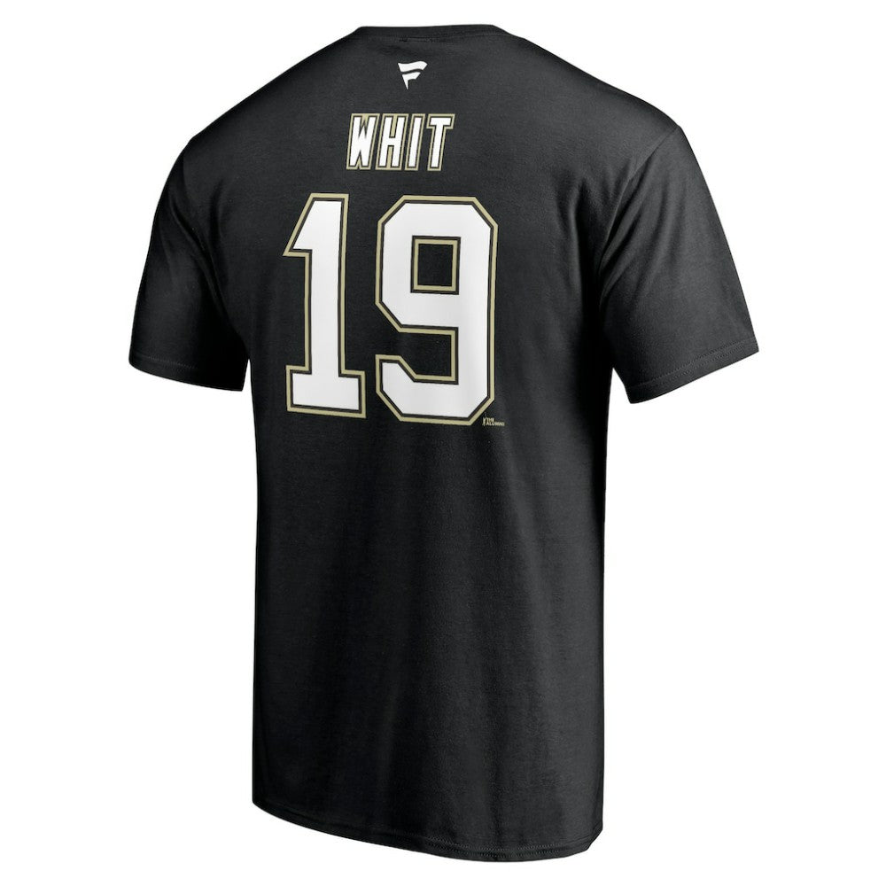 Ryan Whitney Pittsburgh Penguins Fanatics Authentic Stack Retired Player Nickname & Number T-Shirt - Black - NHL 4240310