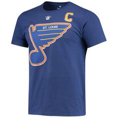 Wayne Gretzky St. Louis Blues Fanatics Authentic Stack Retired Player Nickname & Number T-Shirt - Blue - NHL 4240324