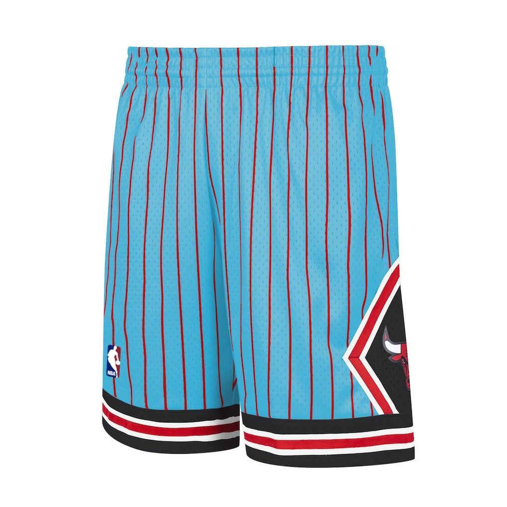 Chicago Bulls Hardwood Classic Reload Swingman Shorts Blue | Mitchell & Ness outlet