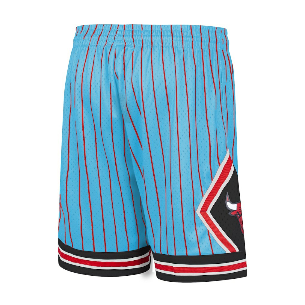 Chicago Bulls Hardwood Classic Reload Swingman Shorts Blue | Mitchell & Ness outlet