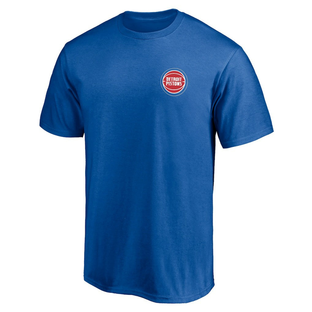 Detroit Pistons Number One Dad T-Shirt Royal