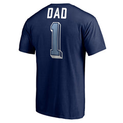 Memphis Grizzlies Number One Dad T-Shirt Navy