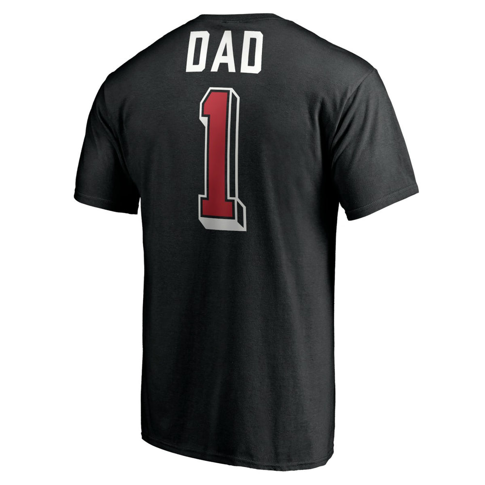Toronto Raptors Number One Dad T-Shirt Black