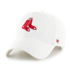 Boston Red Sox '47 Clean Up Adjustable Hat - White - 47 brand Online
